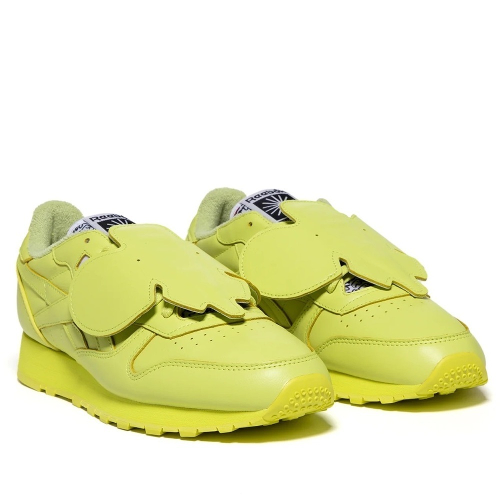 NWT Eames x Reebok Collab Sneaker Aloe Yellow Green Neon Sneakers Unisex Shoes